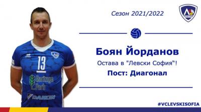 Капитанът ще забива за Левски и през новия сезон